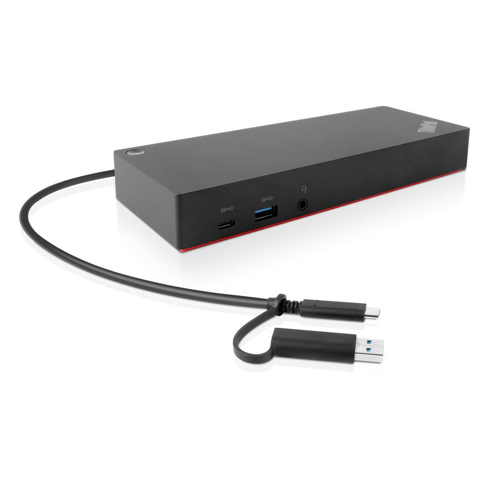 LENOVO 40AF0135CH - Dockingstation (Schwarz)