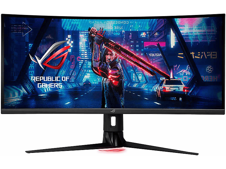 Asus Rog Strix Xg349C Monitor, 34", Wqhd, 3440 x 1440 Pixel