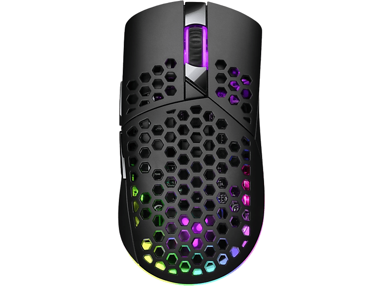 ISY Gaming Muis Ultralight Wireless Rgb Zwart (igm 5000-bk)