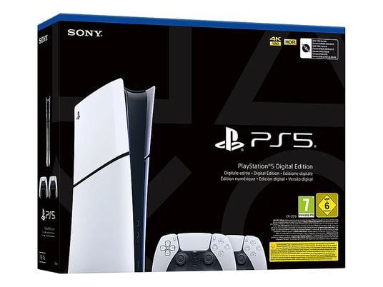 SONY PlayStation 5 Slim - Digital Edition + DualSense Bundle Spielekonsole