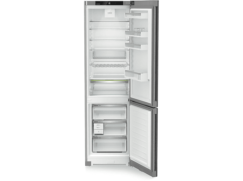LIEBHERR CNsda 5723-22 Plus Kühlgefrierkombination (A, 371 l, 2015 mm hoch, SteelDoor/Silber)