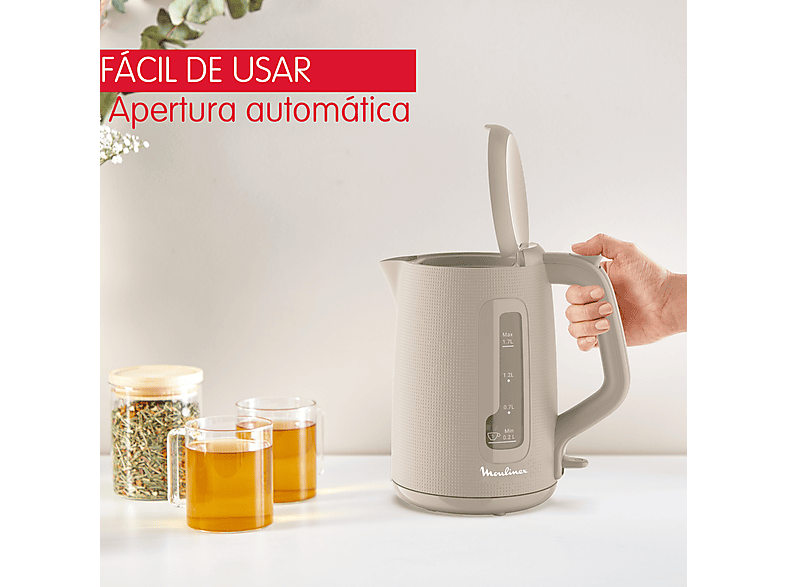 Moulinex Morning Hervidor Beige 1.7 L – imagen 2