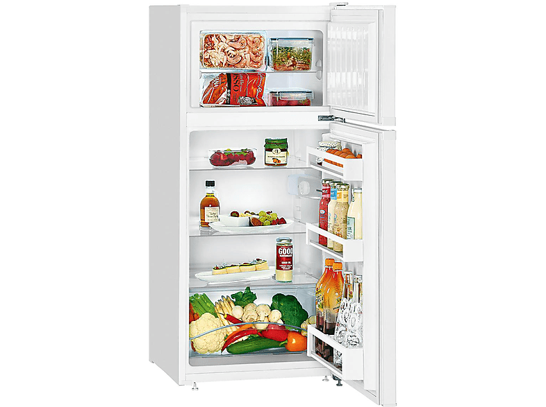 LIEBHERR CTe 2131-26 Kühlgefrierkombination (E, 196 l, 1241 mm hoch, Weiß)