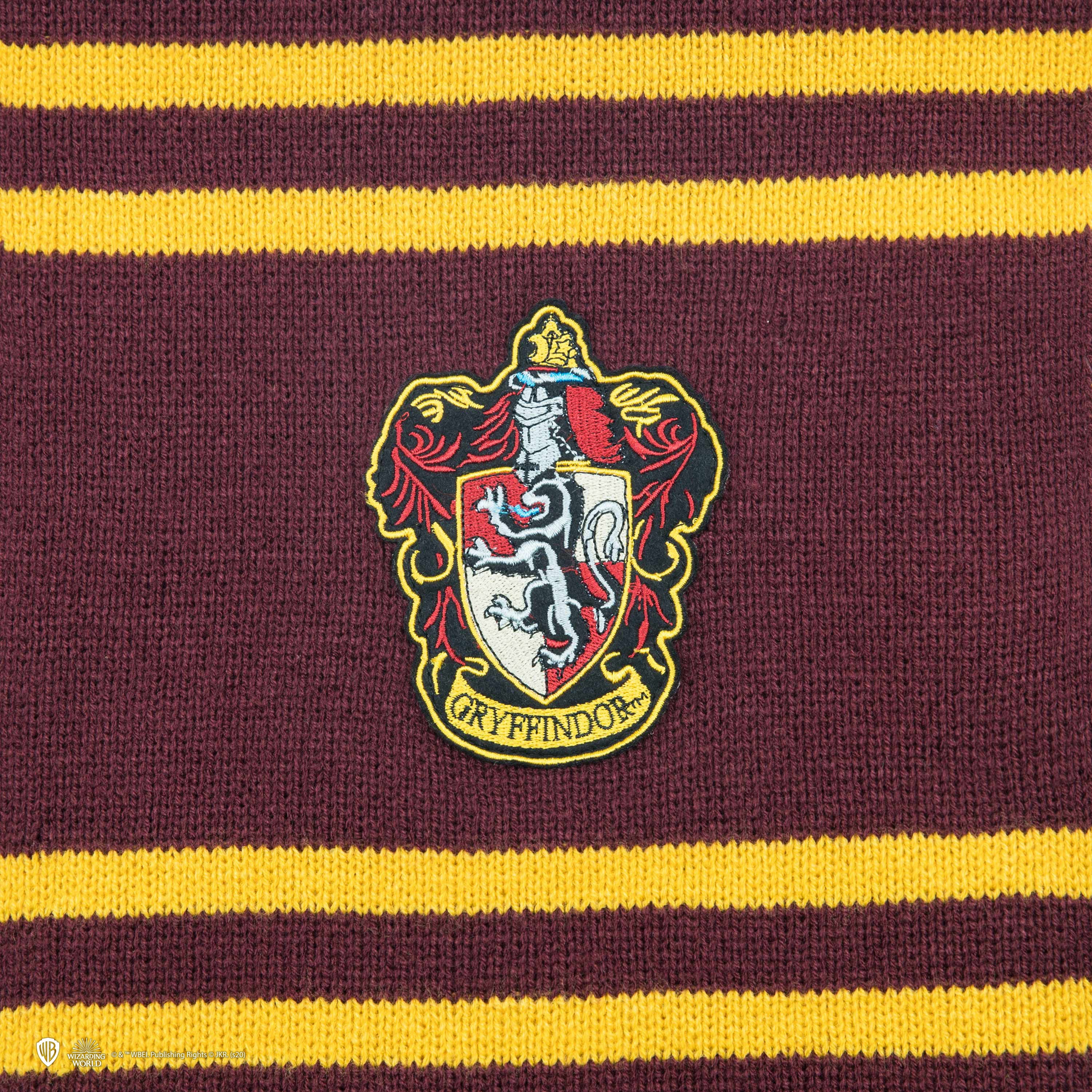 CINEREPLICAS Harry Potter : Gryffondor Deluxe - Écharpe (Marron/Jaune)