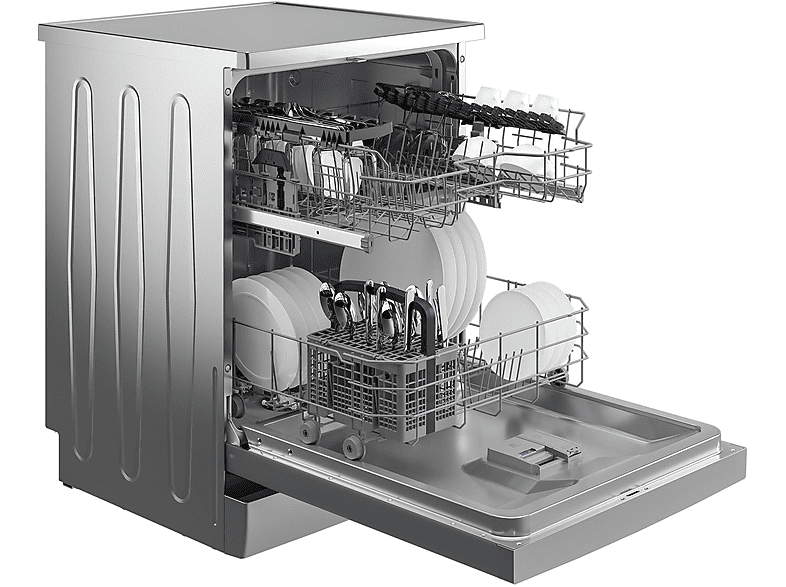 BEKO BDFN26430S Geschirrspüler (Freistehend mit Unterbaumöglichkeit, 598 mm breit, 44 dB (A), D)
