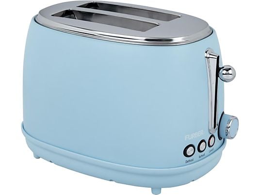 FURBER Set Presley - Wasserkocher, Standmixer und Toaster Set (Blau)