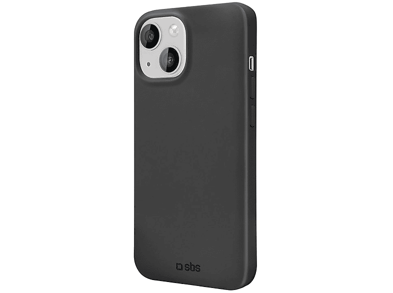 SBS 49253 Instinct Backcover, für Apple iPhone 15, Schwarz; Handyhülle
