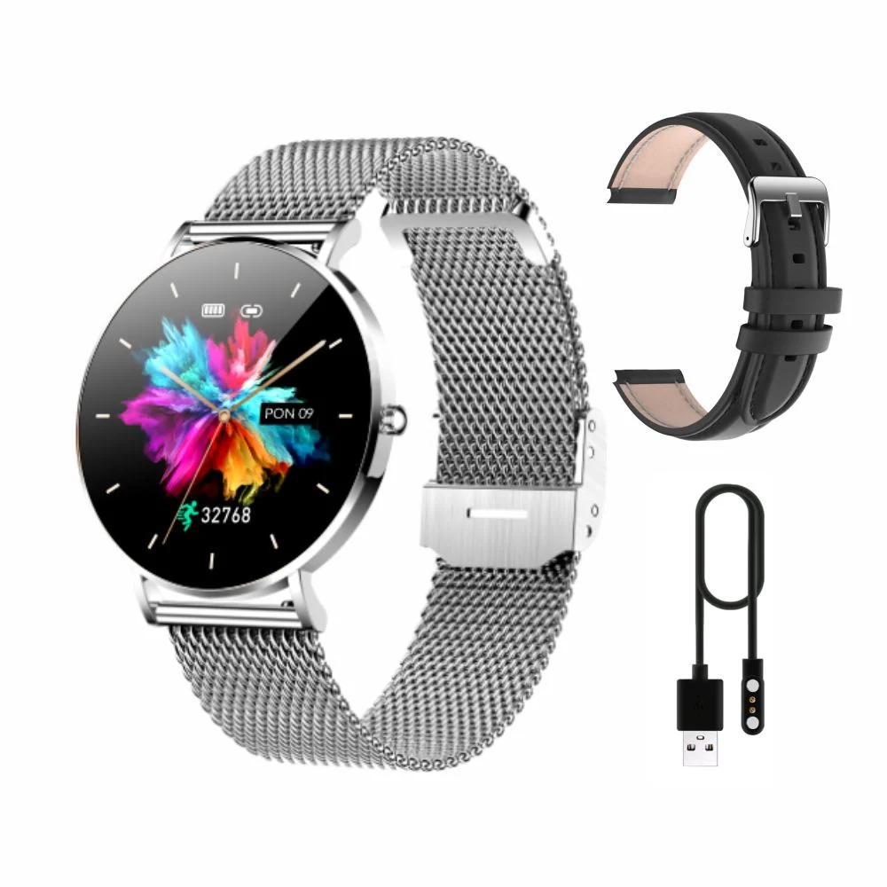 Smartwatch MANTA Alexa Srebrny 43mm SWU501SL