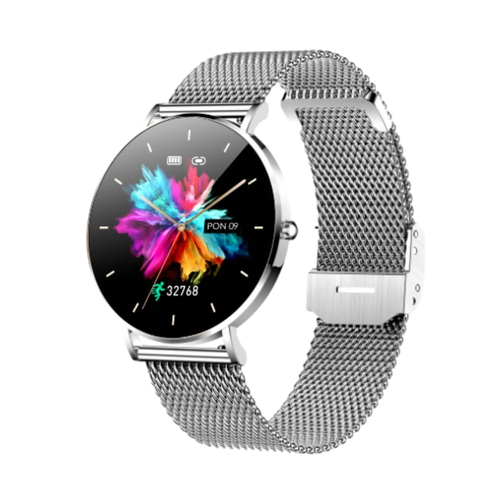 Smartwatch MANTA Alexa Srebrny 43mm SWU501SL