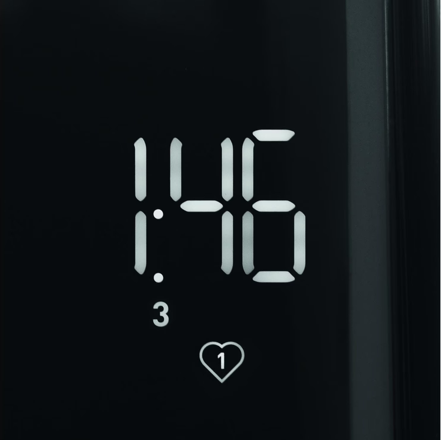 TEFAL Smart'n Light TT6408CH - Toaster (Schwarz)