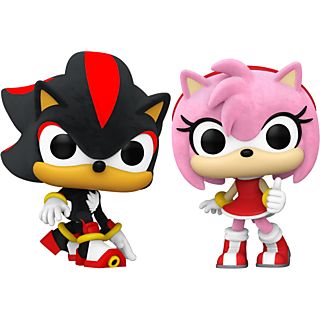 FUNKO POP! Games : Sonic le Hérisson - Shadow et Amy - Figurine à collectionner (multicolore)