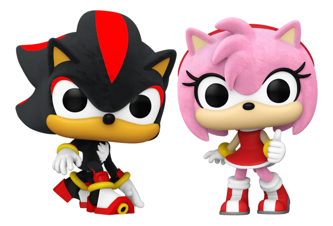 FUNKO POP! Games: Sonic the Hedgehog - Shadow & Amy - Personaggi da collezione (Multicolore)