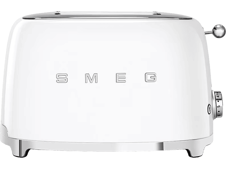 SMEG TSF01WHEU Toaster Weiss (950 W, Schlitze: 2)