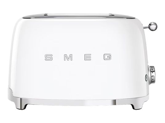 SMEG 50's Retro Style TSF01WHEU - Grille-pain (Blanc)