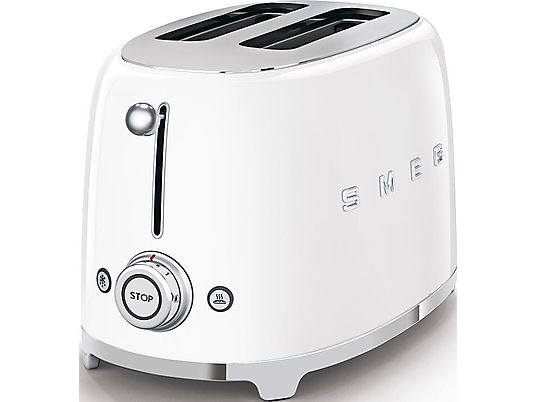SMEG 50's Retro Style TSF01WHEU - Toaster (Weiss)