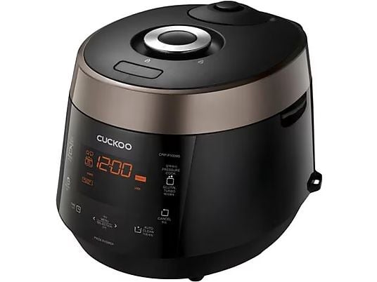 CUCKOO CRP-P1009S HP - Cuiseur à riz et cuiseur vapeur (Noir)