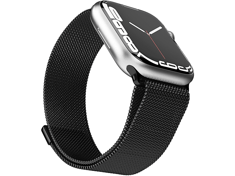 VONMÄHLEN Milanese Loop, Ersatzarmband, Apple, Black