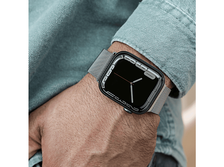 VONMÄHLEN Milanese Loop, Ersatzarmband, Silver