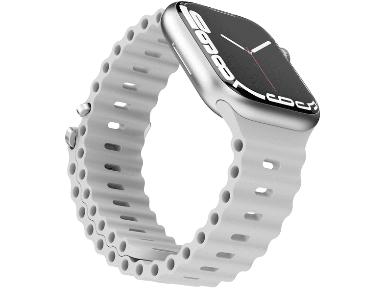 Vonmählen Wave Band für Apple Watch 38mm/40mm/41 mm, Light Gray; Ersatzarmband — Foto 3 von 4