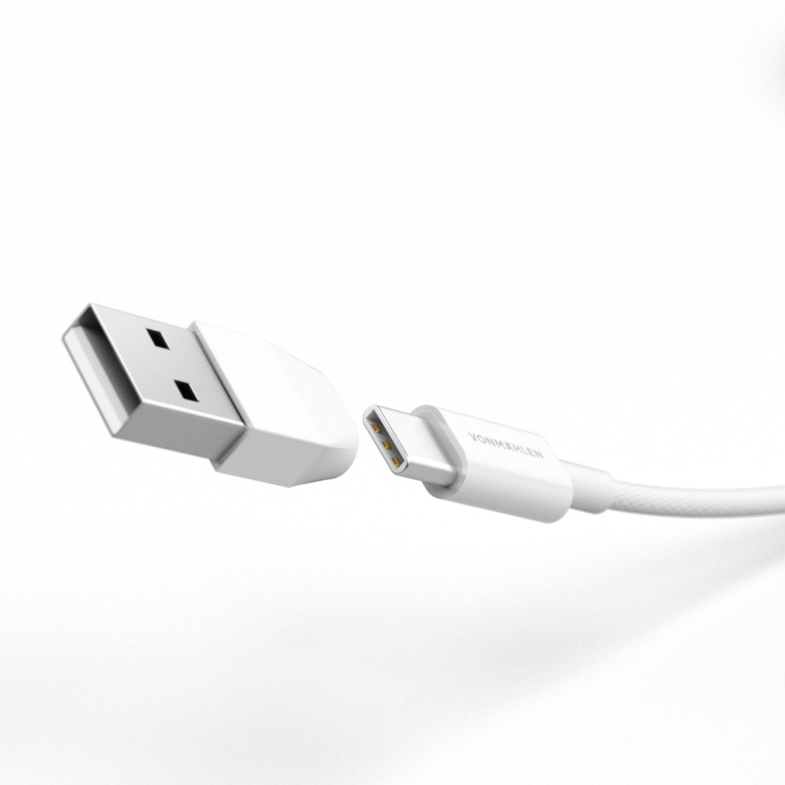 VONMÄHLEN Aura Car magnetischer Wireless Charger Universal, White