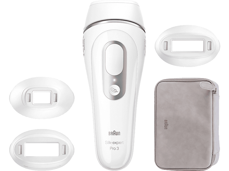 BRAUN PL3230 IPL Silk.expert Pro 3 Haarentfernung Weiß/Silber