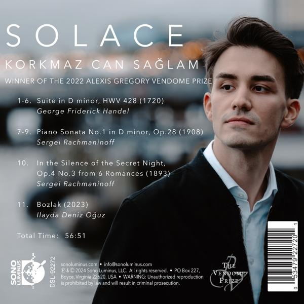 Porträt eines Mannes auf einem Musikalbumcover; Text über Musik.