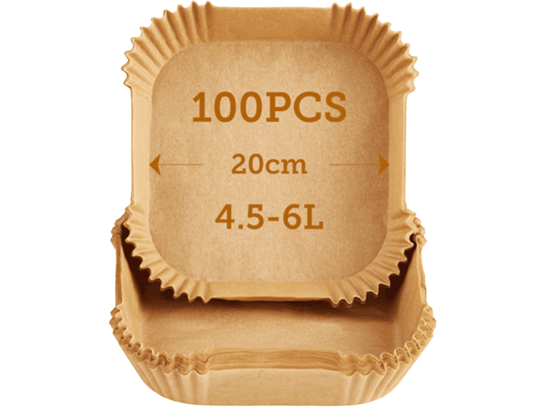 Cosori CLR-R601-NEU Backpapier Natur 100 St. — Foto 2 von 6