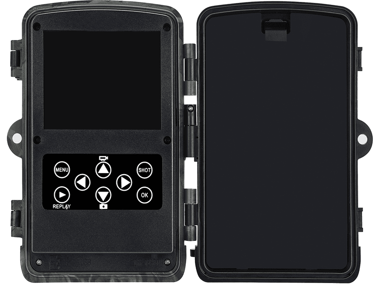 Denver WCT-8016 Wildkamera, 8MP, 4K, IP65, 2 Zoll LCD, 6 Monate Standby, Schwarz/Camouflage — Foto 3 von 4