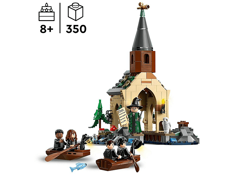 Thumbnail - LEGO Harry Potter™ 76426 Bootshaus von Schloss Hogwarts™ Bausatz, Mehrfarbig