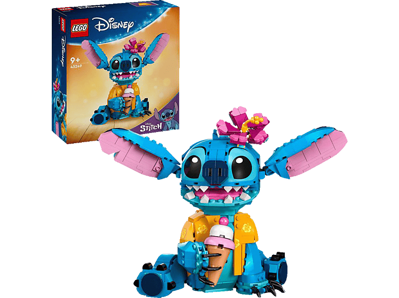 Lego Disney Classic 43249 Stitch Bausatz, Mehrfarbig
