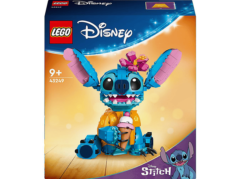 LEGO Disney Classic 43249 Stitch Bausatz, Mehrfarbig