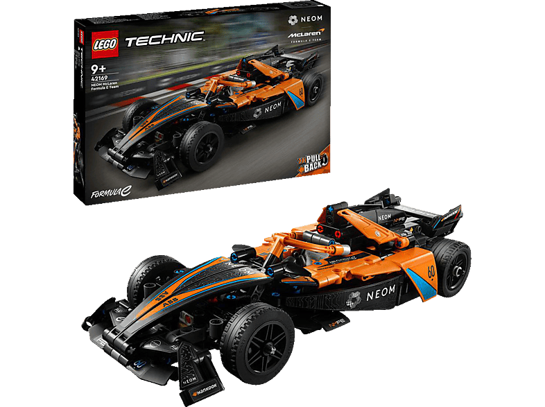 LEGO Technic 42169 NEOM McLaren Formula E Race Car Bausatz, Mehrfarbig