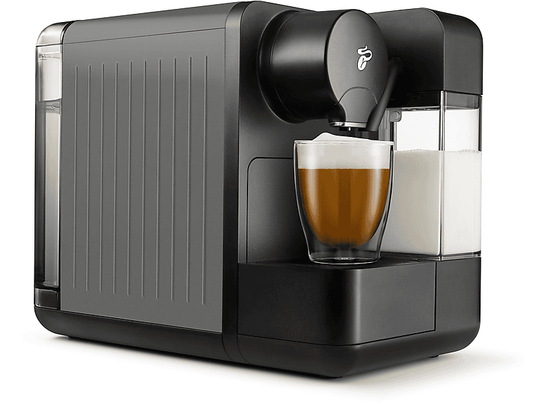 TCHIBO milk + 30 Kapseln Kapselmaschine Metallic Silver