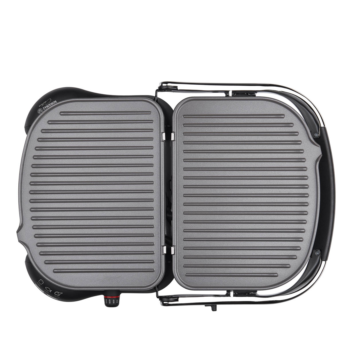 KORKMAZ A324-08 Castron Tost Makinesi Metalik Gri Krom