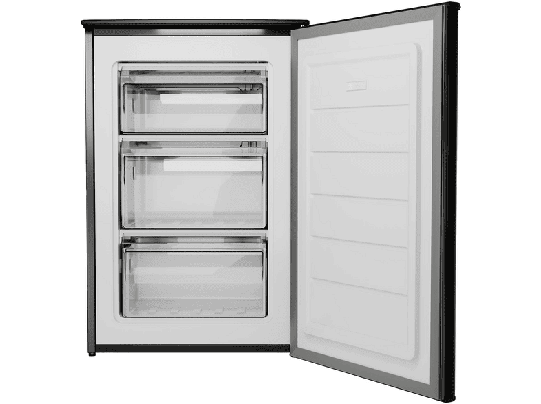 Bomann GS 7253 Gefrierschrank (C, 87 l, 850 mm hoch, Schwarz-Inox) — Foto 5 von 5