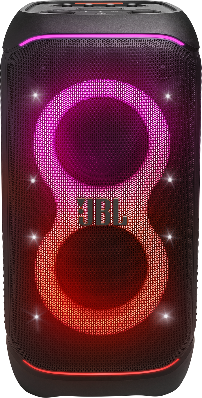 JBL PartyBox Stage 320 | Tragbarer Partylautsprecher (Schwarz