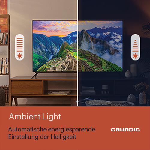 GRUNDIG 65 GOB 9380 OLED TV (65 Zoll / 161 cm, UHD 4K, SMART TV, Ambilight, Android 11)