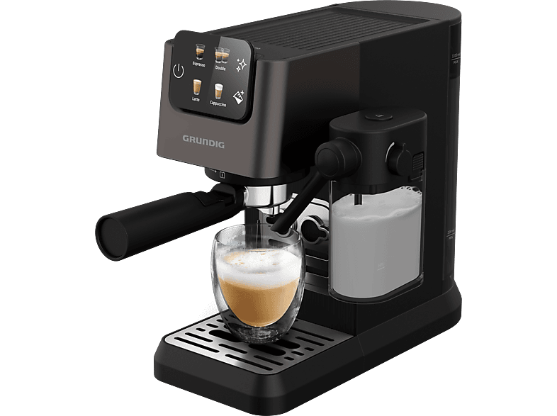 GRUNDIG KSM 5330 Delisia Coffee Entegre Süt Hazneli Yarı Otomatik Espresso Makinesi_1