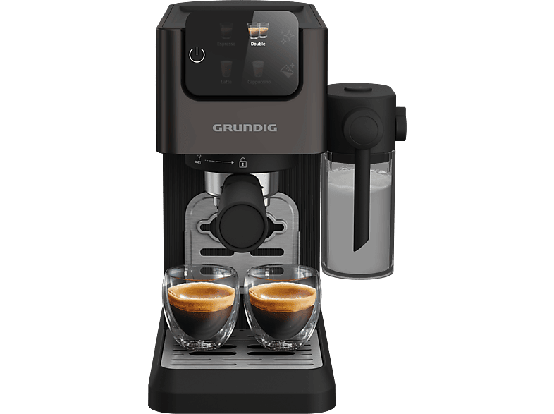 GRUNDIG KSM 5330 Delisia Coffee Entegre Süt Hazneli Yarı Otomatik Espresso Makinesi_2