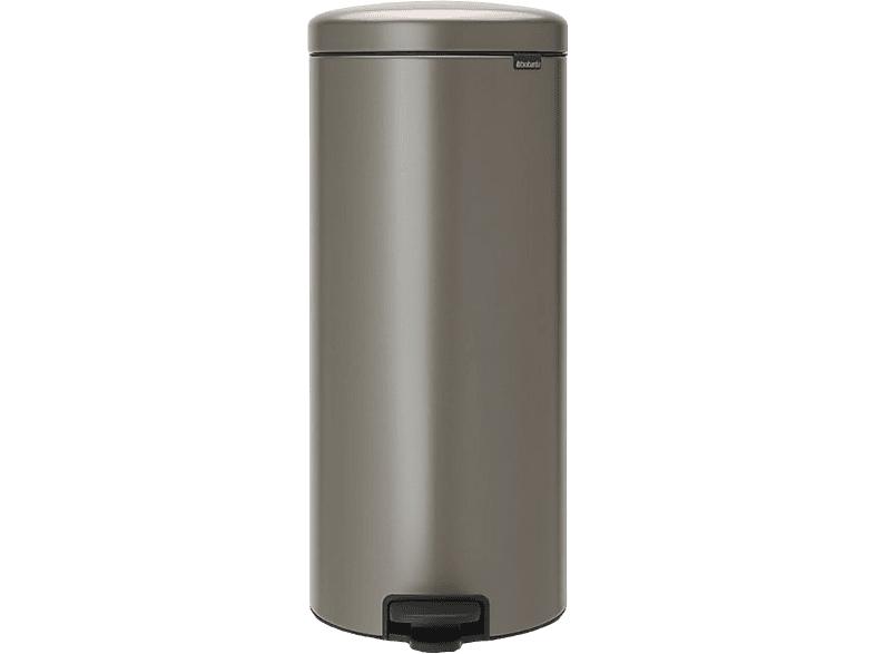 Brabantia 114541 Newicon Mülleimer, 30l Platinum