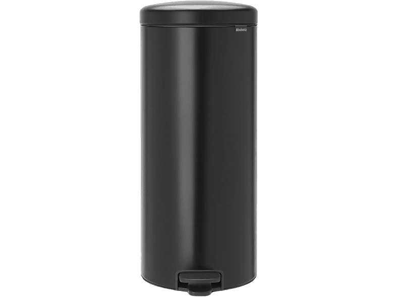 Brabantia 114540 Newicon Mülleimer, 30l Matt Black