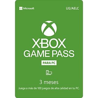Tarjeta - Xbox GamePass PC 3 meses (Formato físico)
