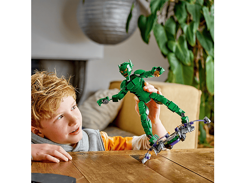 LEGO Marvel 76284 Green Goblin Baufigur Bausatz, Mehrfarbig