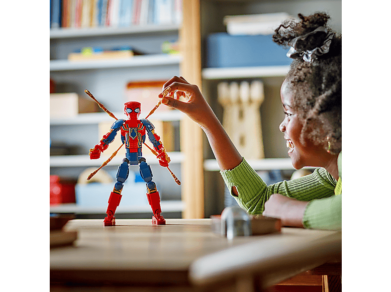 Thumbnail - LEGO Marvel 76298 Iron Spider-Man Baufigur Bausatz, Mehrfarbig