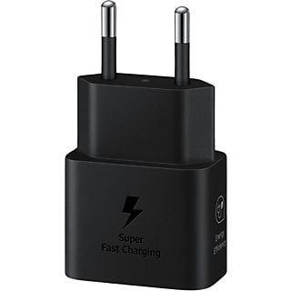 SAMSUNG Adaptateur USB-C 25 W Noir (EP-T2510NBEGEU)