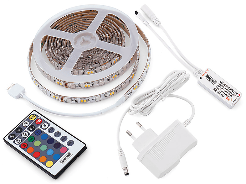 STRISCIA LED BEGHELLI STRIP 2MT RGB-W