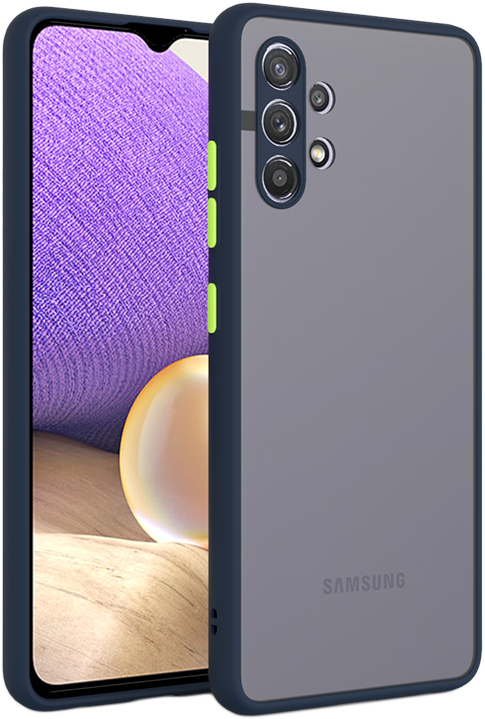 CELLECT Samsung Galaxy A35 5G műanyag tok, kék-zöld (MATT-A35-5G-BLG)