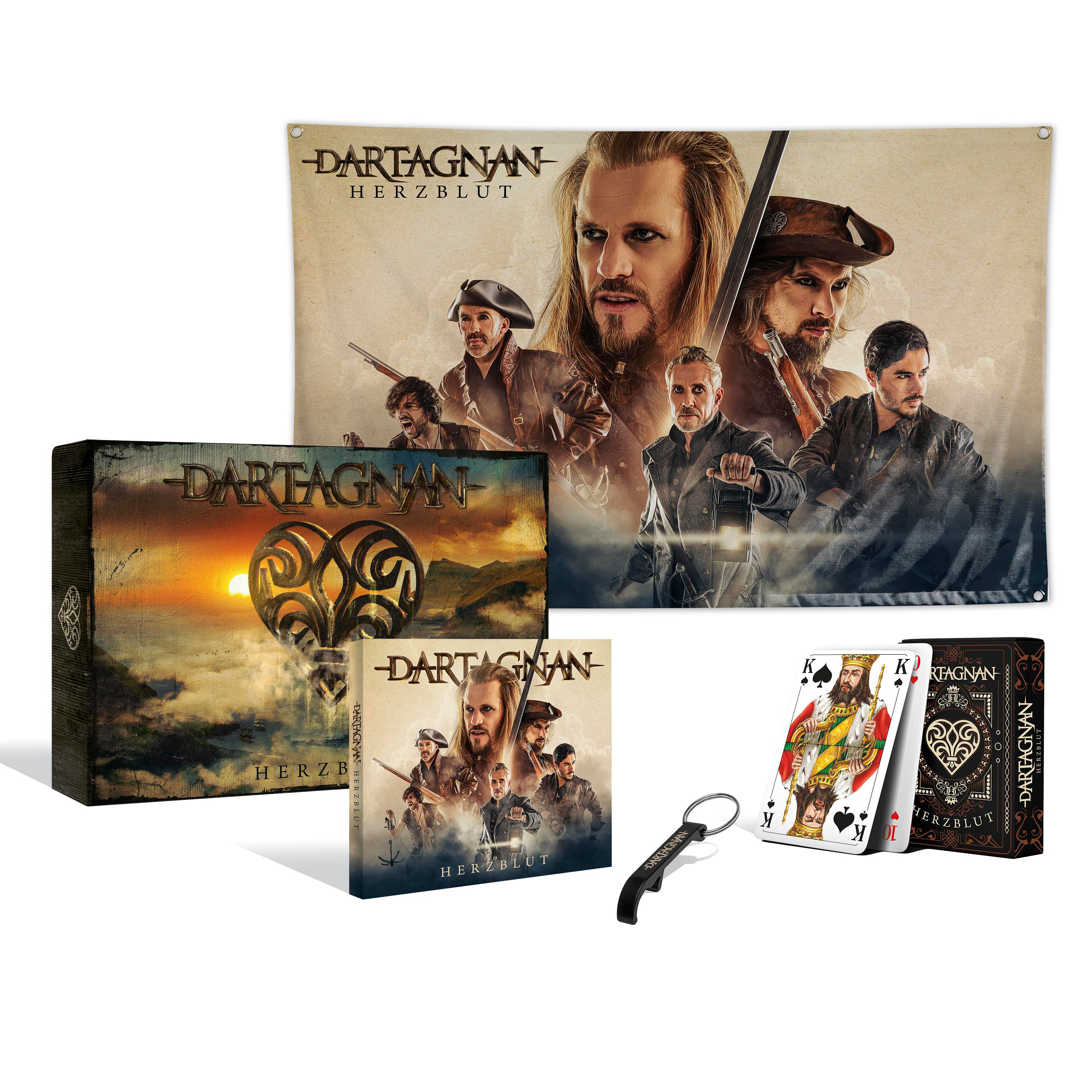 Werbeset mit Filmplakat, DVD, Spielkarten und mehr.