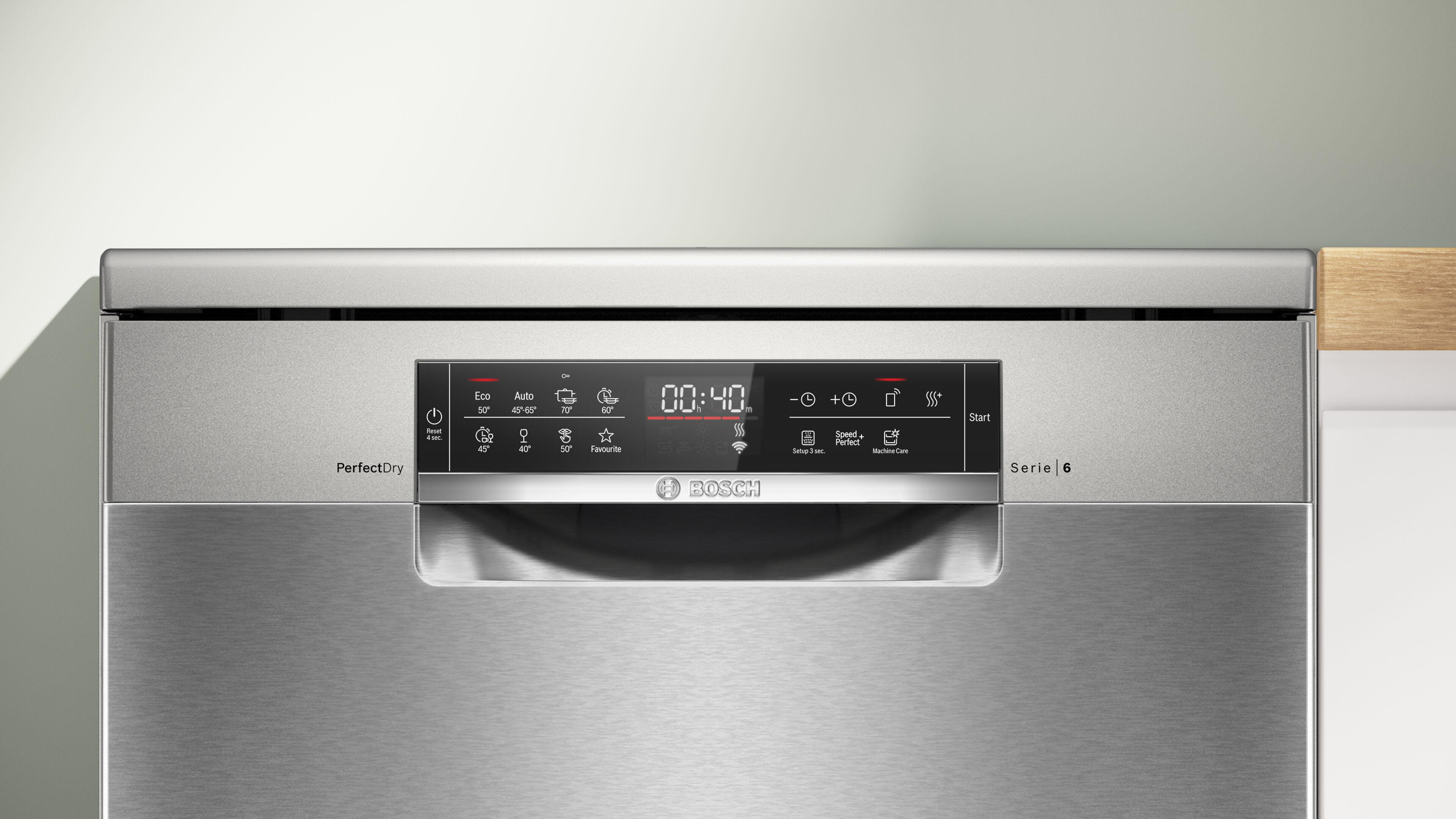 BOSCH SMS6ZCI49E Serie 6 Geschirrspüler (unterbaufähig, 600 mm breit, 42 dB (A), C)