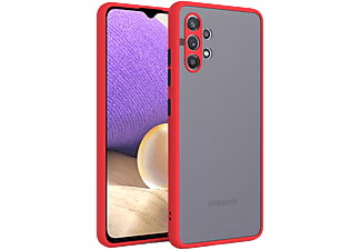 CELLECT Samsung Galaxy A55 5G műanyag tok, piros-fekete (MATT-A55-5G-RBK)